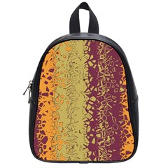 Scattered Pieces School Bag (small) by LalyLauraFLM