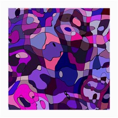 Blue Purple Chaos Glasses Cloth (medium) by LalyLauraFLM