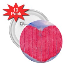 Pop Art Style Love Concept 2 25  Button (10 Pack) by dflcprints