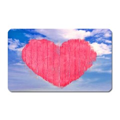 Pop Art Style Love Concept Magnet (rectangular) by dflcprints