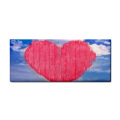 Pop Art Style Love Concept Hand Towel by dflcprints