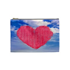 Pop Art Style Love Concept Cosmetic Bag (medium) by dflcprints