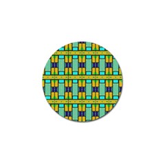 Different Shapes Pattern Golf Ball Marker (4 Pack) by LalyLauraFLM