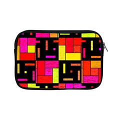 Squares And Rectangles Apple Ipad Mini Zipper Case by LalyLauraFLM