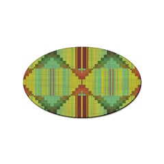 Tribal Shapes Sticker Oval (100 Pack) by LalyLauraFLM