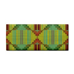 Tribal Shapes Hand Towel by LalyLauraFLM