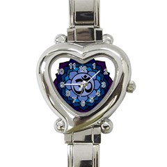 Ohm Lotus 01 Heart Italian Charm Watch  by oddzodd