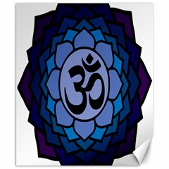 Ohm Lotus 01 Canvas 8  X 10  (unframed) by oddzodd