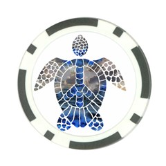 Peace Turtle Poker Chip (10 Pack) by oddzodd