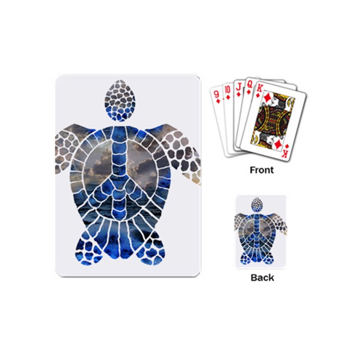 Peace Turtle Playing Cards (Mini)