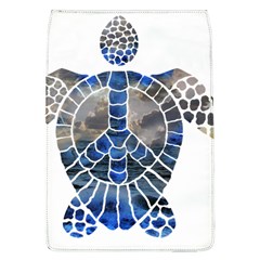 Peace Turtle Removable Flap Cover (large) by oddzodd