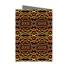 Tribal Art Abstract Pattern Mini Greeting Card (8 Pack) by dflcprints