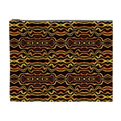 Tribal Art Abstract Pattern Cosmetic Bag (xl) by dflcprints