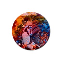 Astral Dreamtime Drink Coaster (round) by icarusismartdesigns