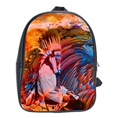 Astral Dreamtime School Bag (large) by icarusismartdesigns