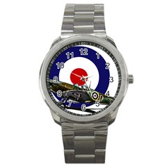 Spitfire And Roundel Sport Metal Watch