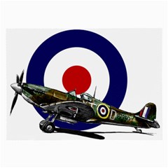 Spitfire And Roundel Glasses Cloth (large, Two Sided)