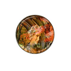 Autumn Golf Ball Marker (for Hat Clip) by icarusismartdesigns