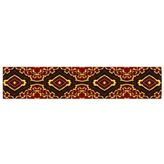 Tribal Print Vivid Pattern Flano Scarf (small) by dflcprintsclothing