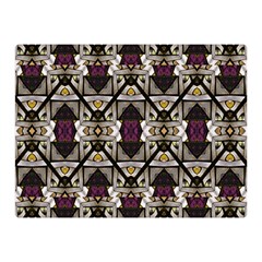 Abstract Geometric Modern Seamless Pattern Double Sided Flano Blanket (mini) by dflcprints