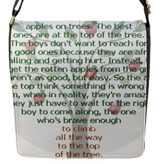 Appletree Flap Closure Messenger Bag (small)