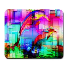 Tim Henderson Dolphins Large Mouse Pad (rectangle) by TheWowFactor