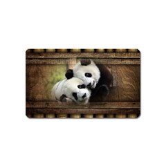 Panda Love Magnet (name Card) by TheWowFactor