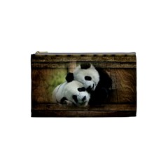 Panda Love Cosmetic Bag (small) by TheWowFactor