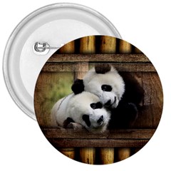 Panda Love 3  Button by TheWowFactor