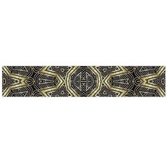 Geometric Tribal Golden Print Flano Scarf (large) by dflcprintsclothing