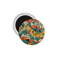 Paint Strokes In Retro Colors 1 75  Magnet