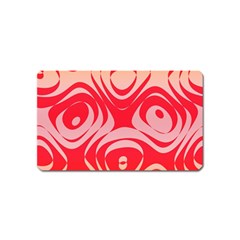 Gradient Shapes Magnet (name Card) by LalyLauraFLM