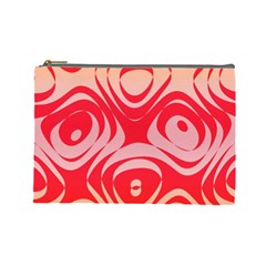 Gradient Shapes Cosmetic Bag (large) by LalyLauraFLM