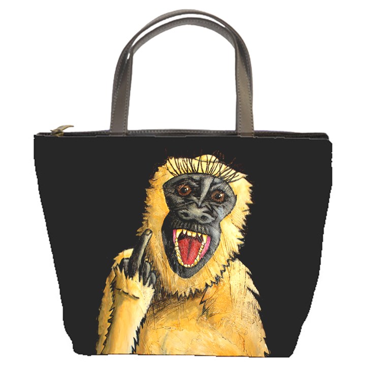 Monkey Bastard Bucket Handbag