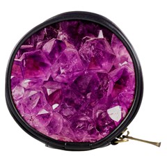 Amethyst Stone Of Healing Mini Makeup Case by FunWithFibro