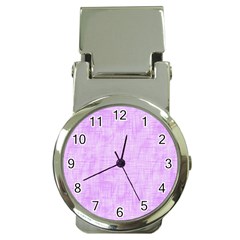 Hidden Pain In Purple Money Clip With Watch by FunWithFibro