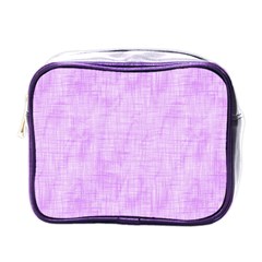 Hidden Pain In Purple Mini Travel Toiletry Bag (one Side) by FunWithFibro