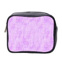 Hidden Pain In Purple Mini Travel Toiletry Bag (two Sides) by FunWithFibro