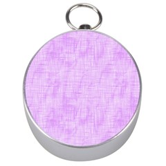 Hidden Pain In Purple Silver Compass by FunWithFibro