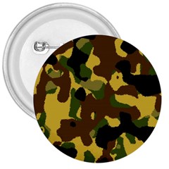 Camo Pattern  3  Button by Colorfulart23