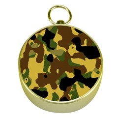 Camo Pattern  Gold Compass