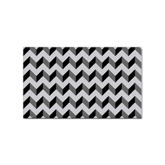 Modern Retro Chevron Patchwork Pattern  Sticker 100 Pack (Rectangle)