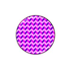 Modern Retro Chevron Patchwork Pattern Golf Ball Marker (for Hat Clip)