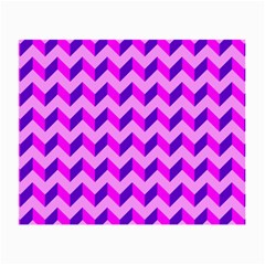 Modern Retro Chevron Patchwork Pattern Glasses Cloth (Small, Two Sided)