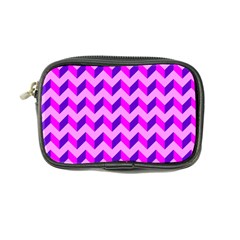 Modern Retro Chevron Patchwork Pattern Coin Purse