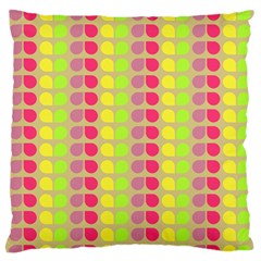 Colorful Leaf Pattern Standard Flano Cushion Case (one Side) by GardenOfOphir