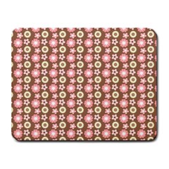 Cute Floral Pattern Small Mouse Pad (rectangle) by GardenOfOphir