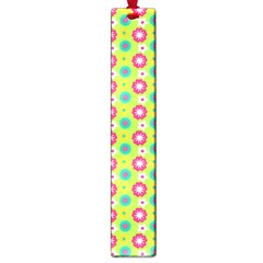 Cute Floral Pattern Large Bookmark by GardenOfOphir