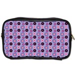 Cute Floral Pattern Travel Toiletry Bag (Two Sides) Front