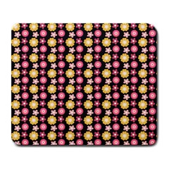 Cute Floral Pattern Large Mouse Pad (rectangle) by GardenOfOphir